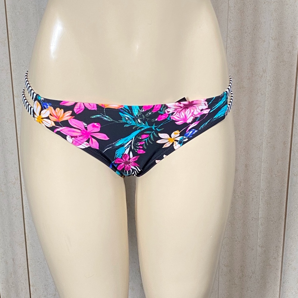 California Waves Juniors Wildflower Bikini Bottoms